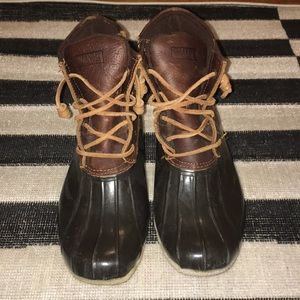 Rubber boots Sperry Duck Bean Boots sz 9
